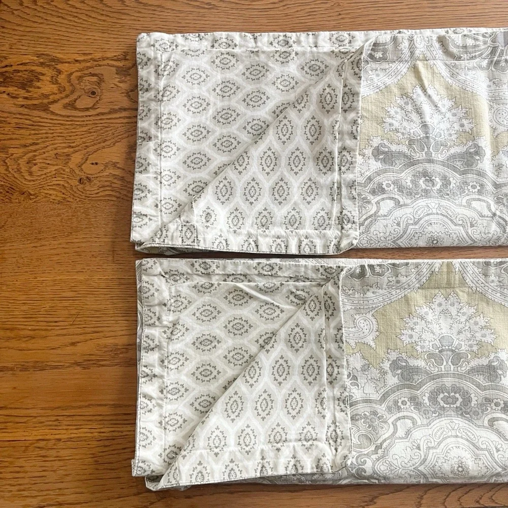 Echo Odyssey King Size Pillow Shams Set of 2 Paisley